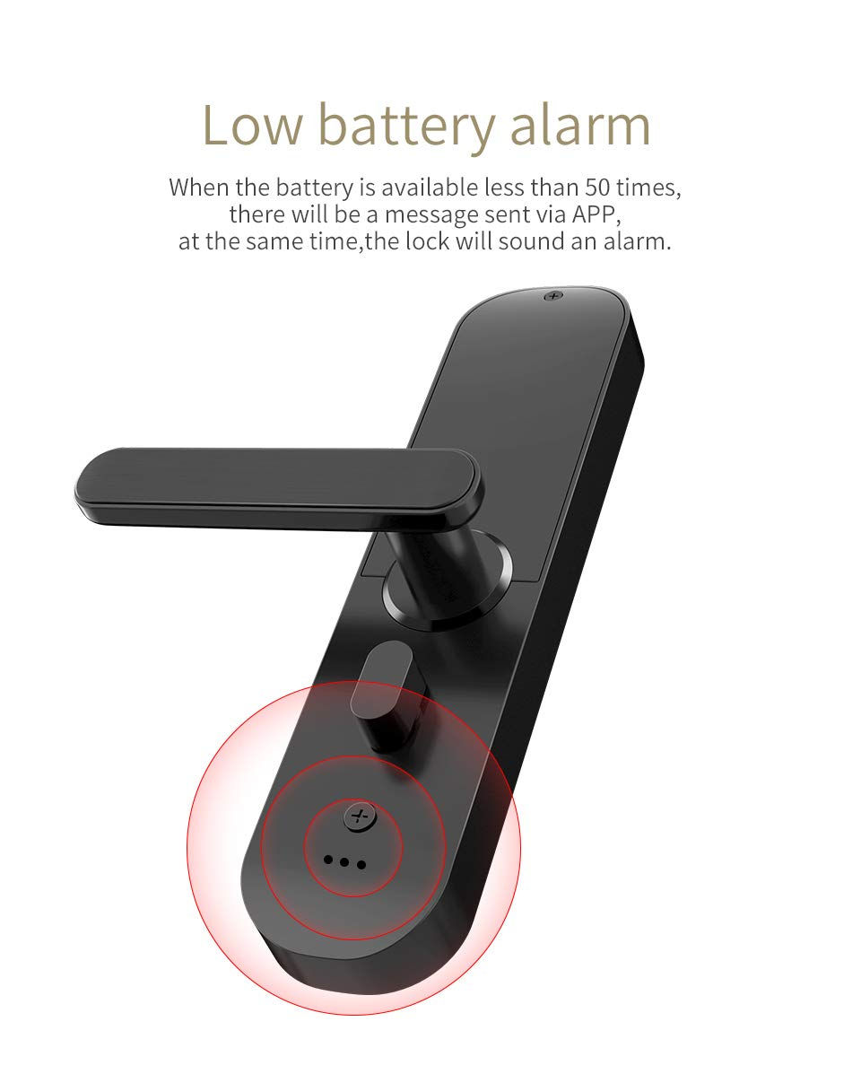 Thumbnail: PINEWORLD Touchscreen Fingerprint Smart Lock