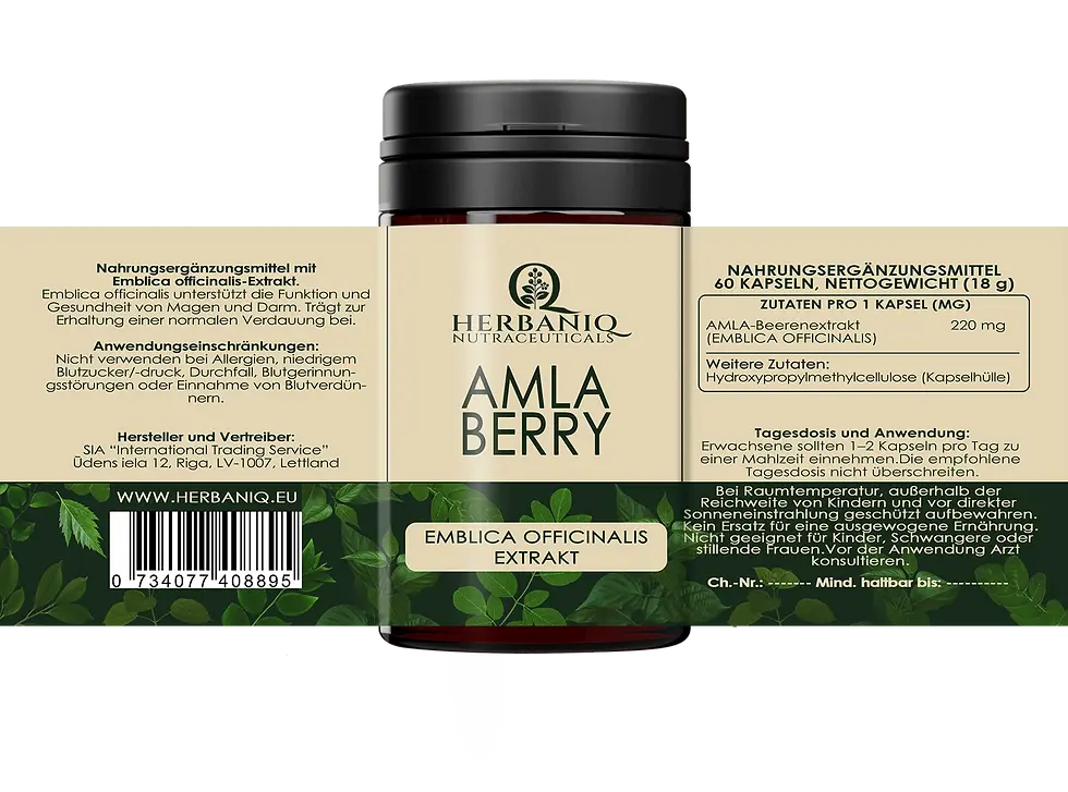 Sīktēls: AMLA Extrakt Kaufen Herbaniq