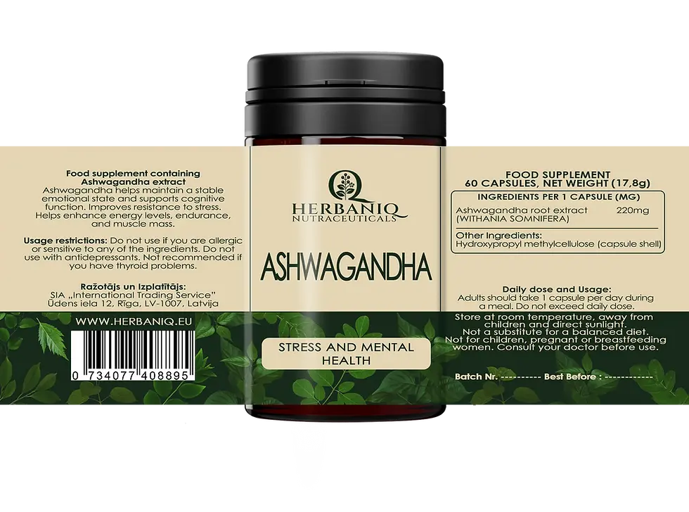 Miniaturbild: Ashwagandha extract herbaniq