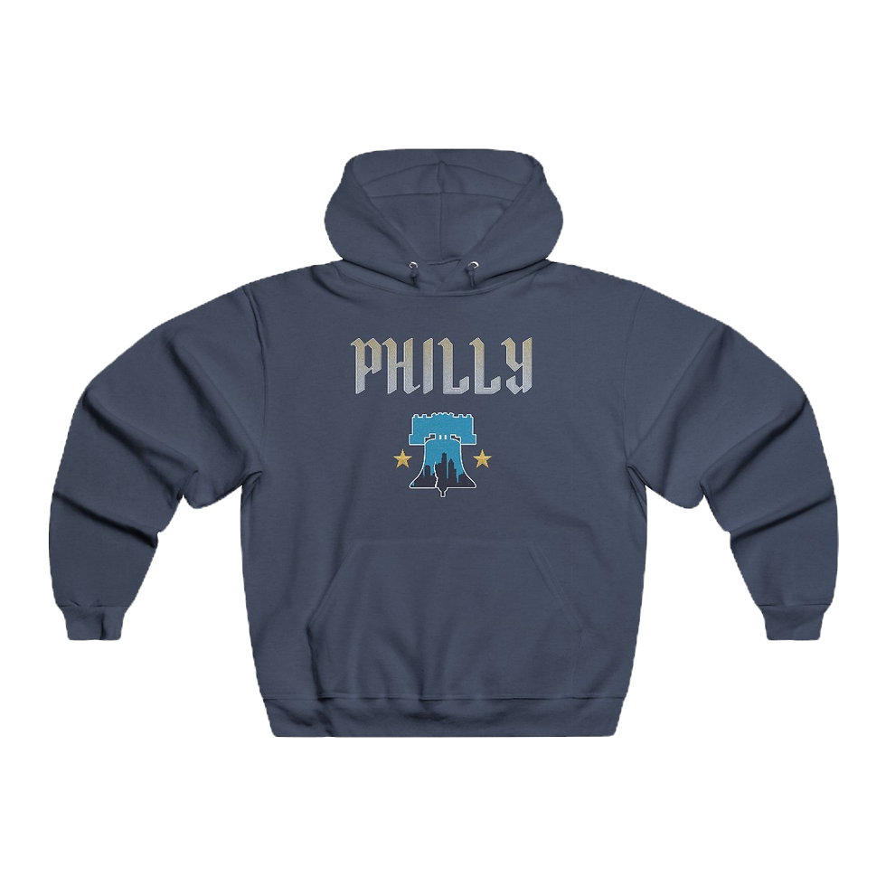 Philadelphia Baseball City Edition Hoodie in navy blue