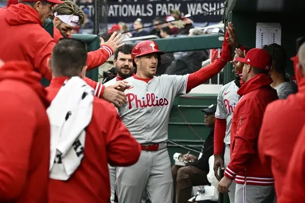 Phillies catcher J.T. Realmuto's homerun lifts the Phillies over the Nats - April 6th 2024
