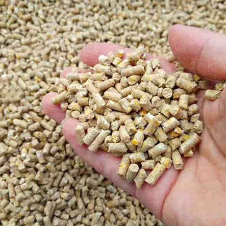 chicken feed pellets