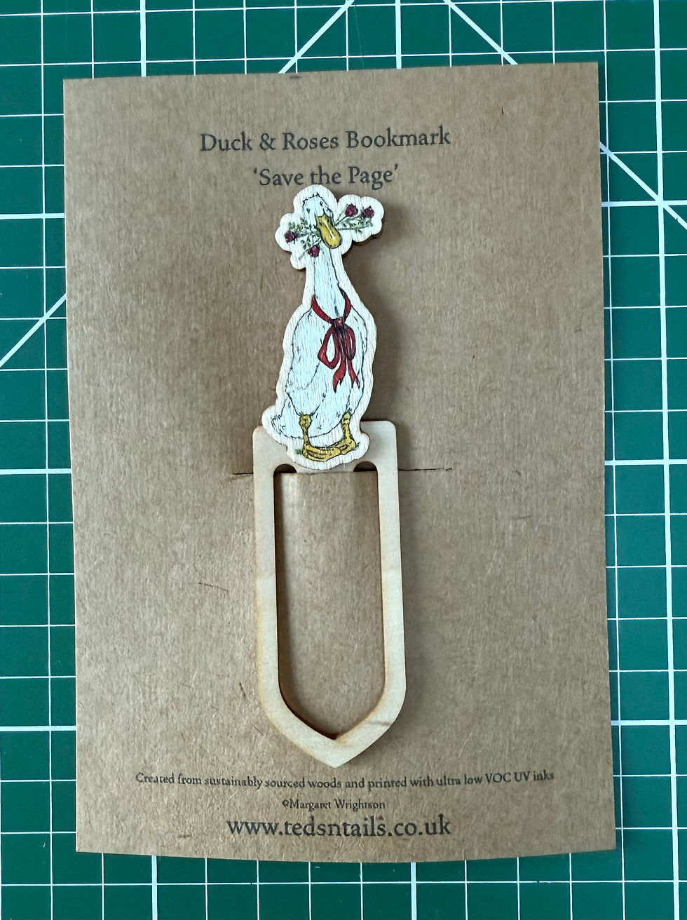 Thumbnail: Bespoke Wooden Bookmarks