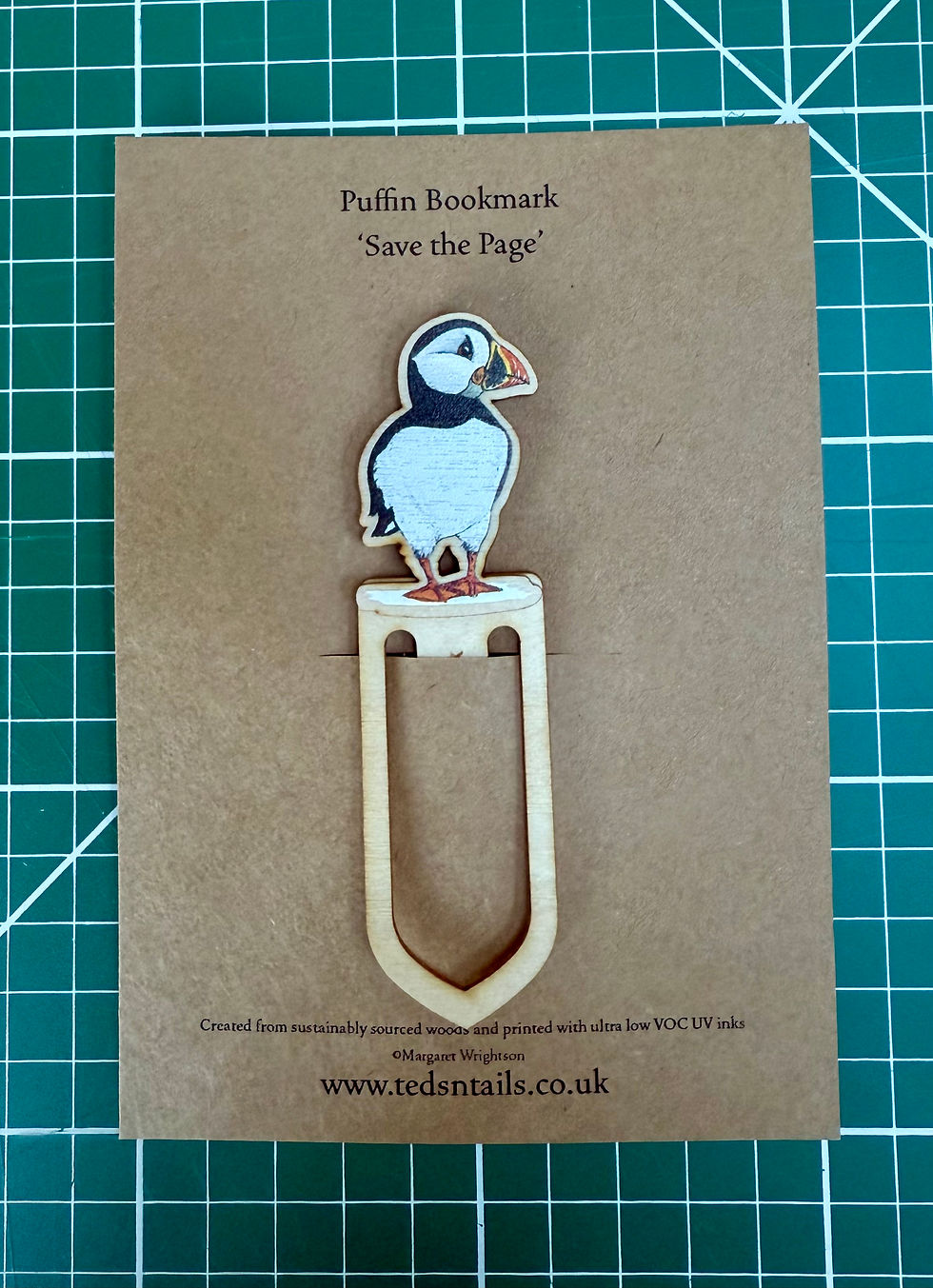 Thumbnail: Bespoke Wooden Bookmarks