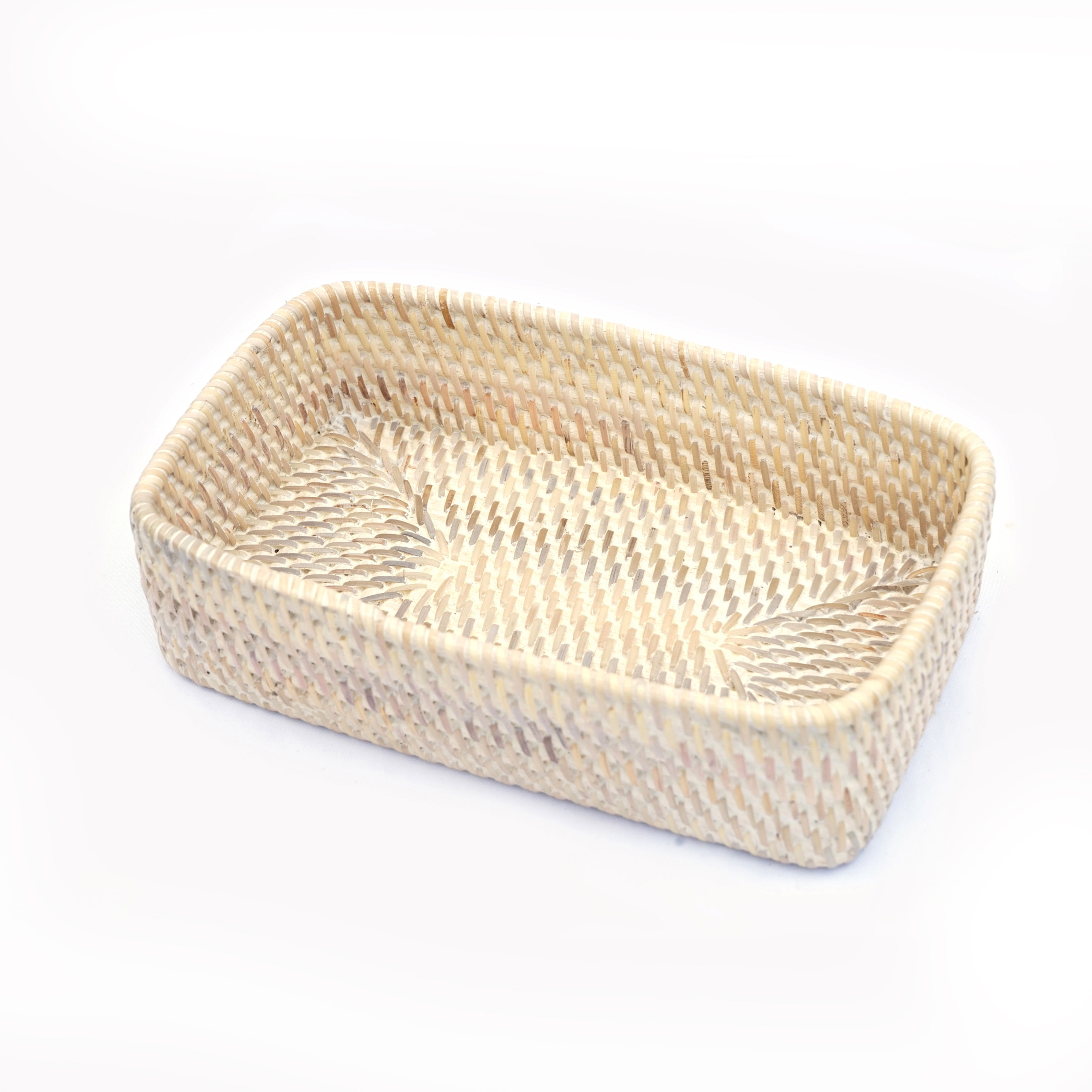 Rectangular Rattan Basket