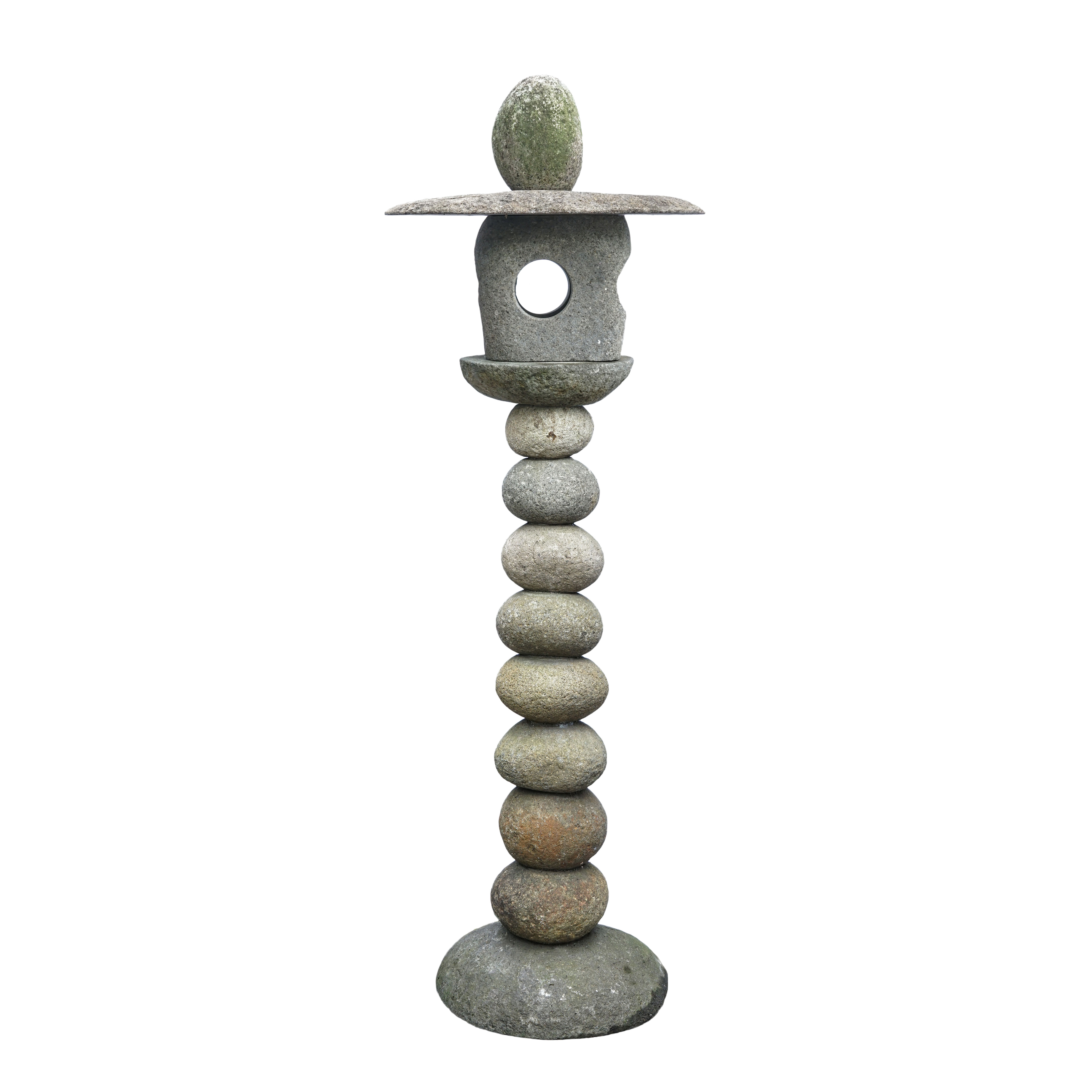 Stone Garden Lamp House