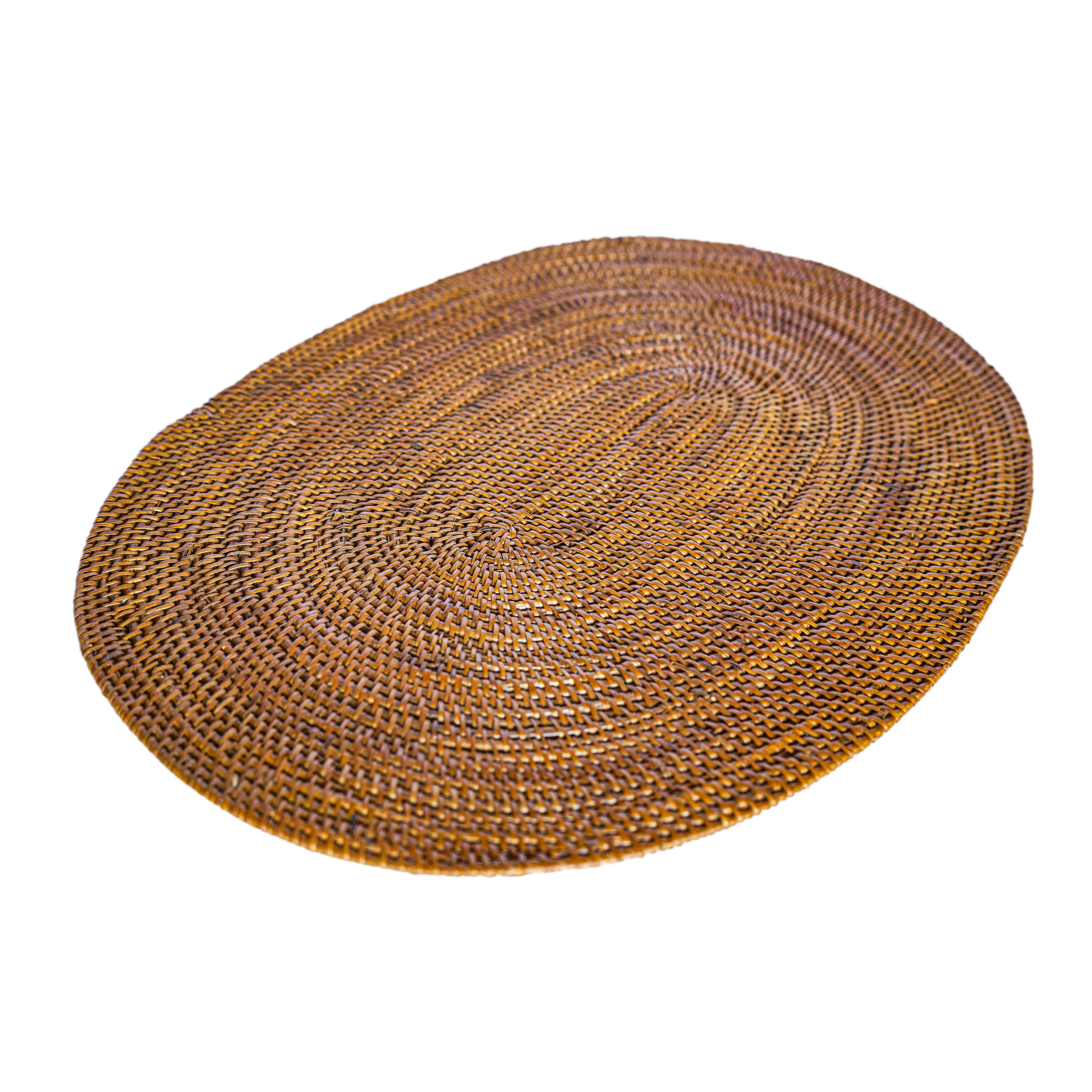 Oval Rattan Placemat