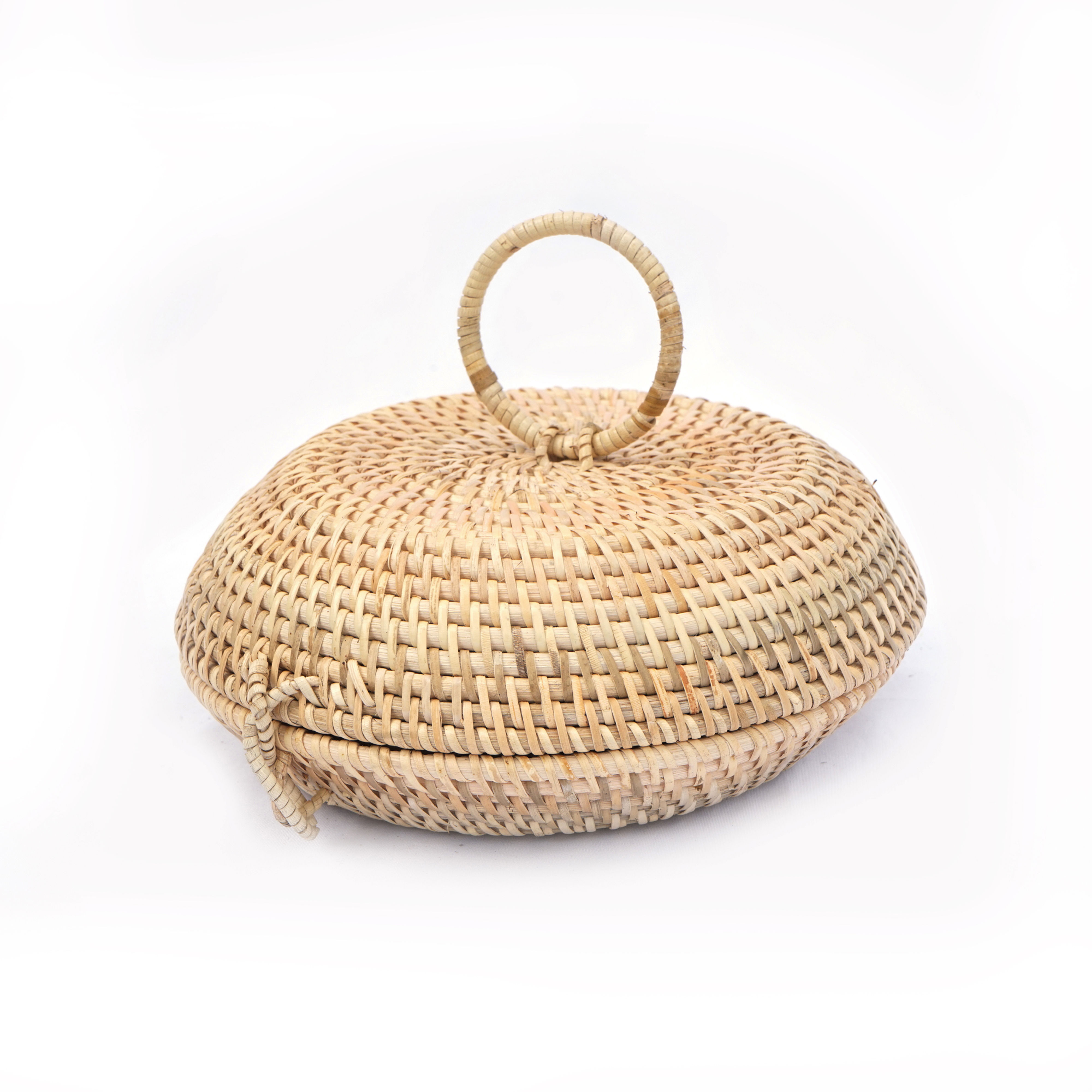 Rattan Basket with Lid