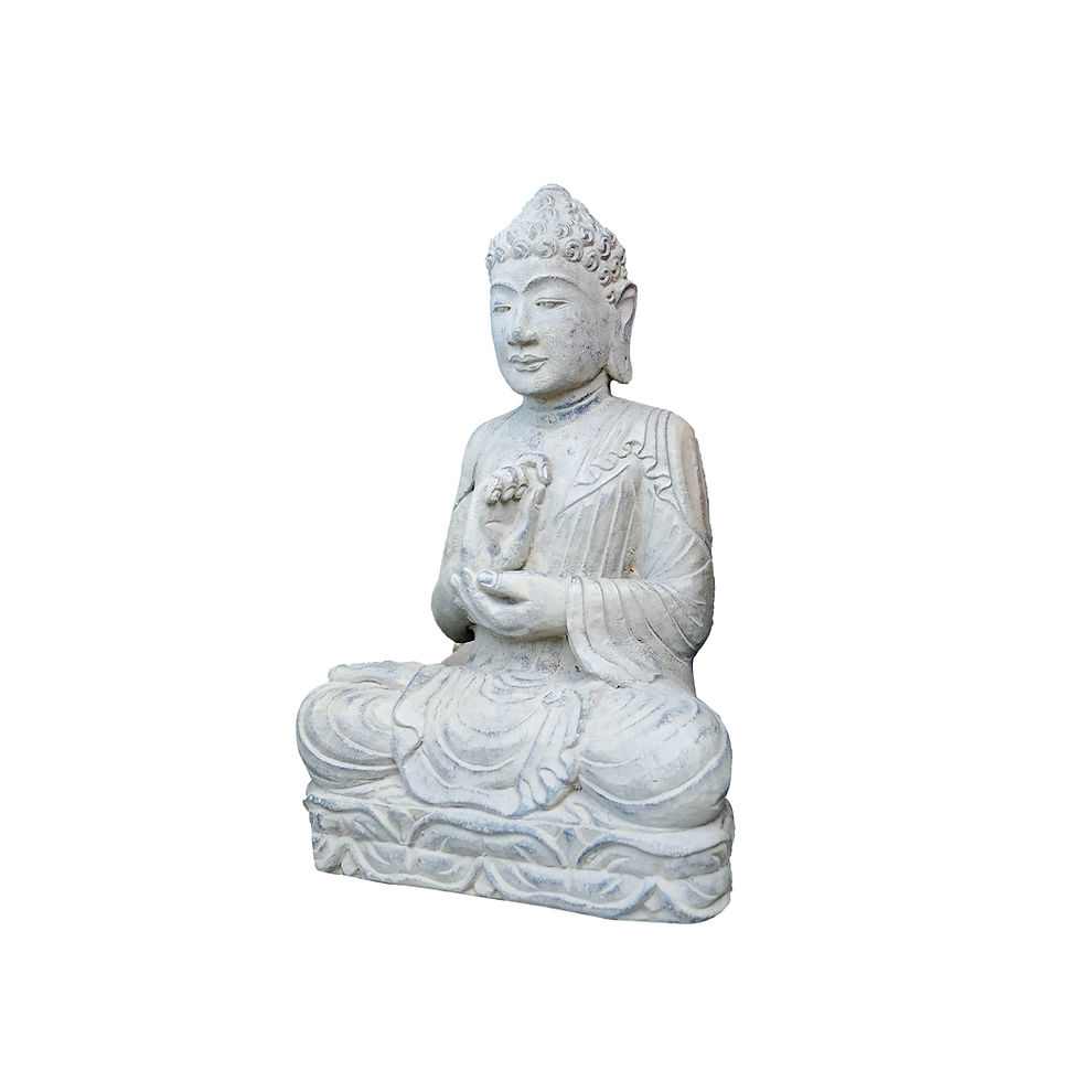 Garden Stone Deep Meditating Buddha