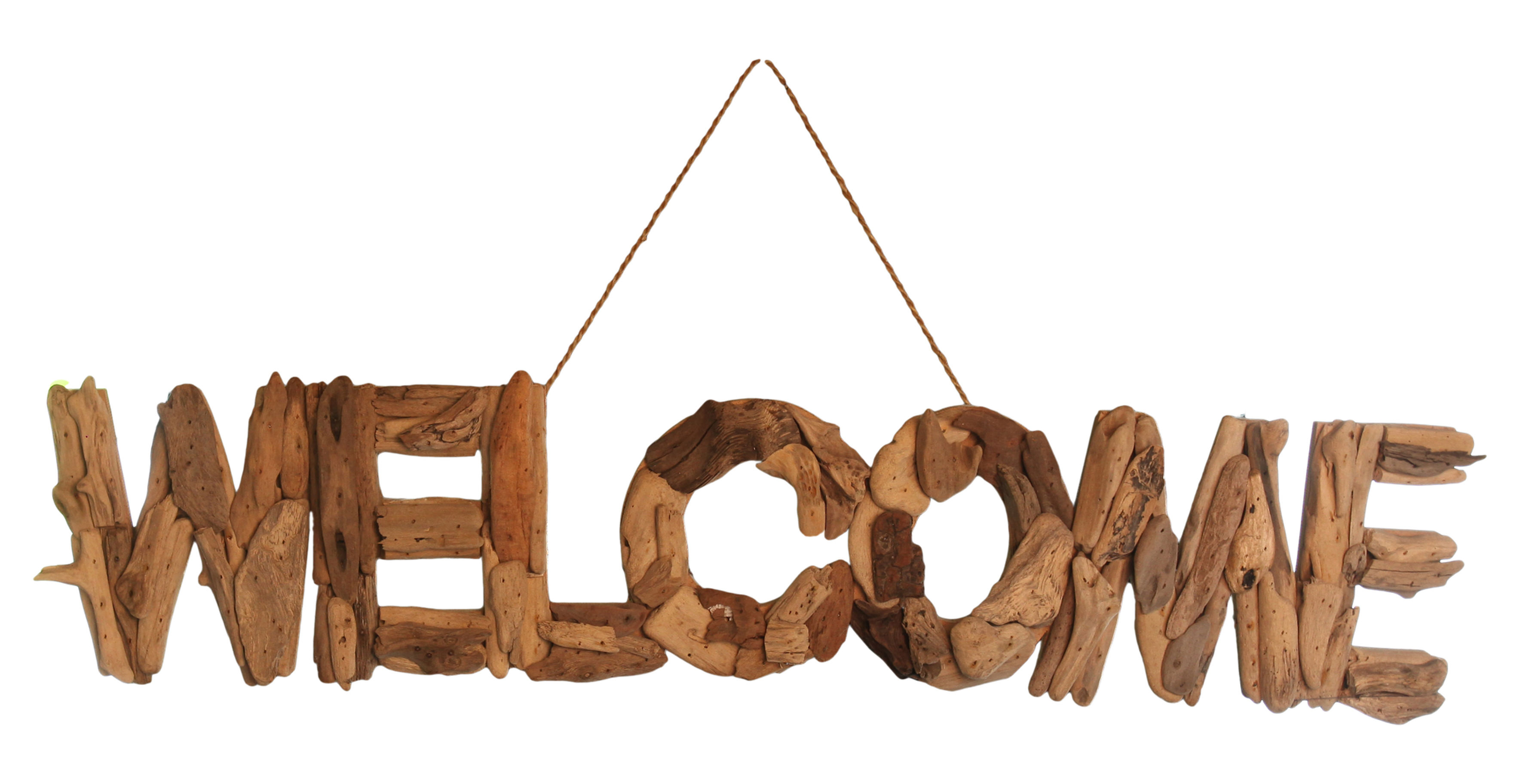 Driftwood Welcome Sign