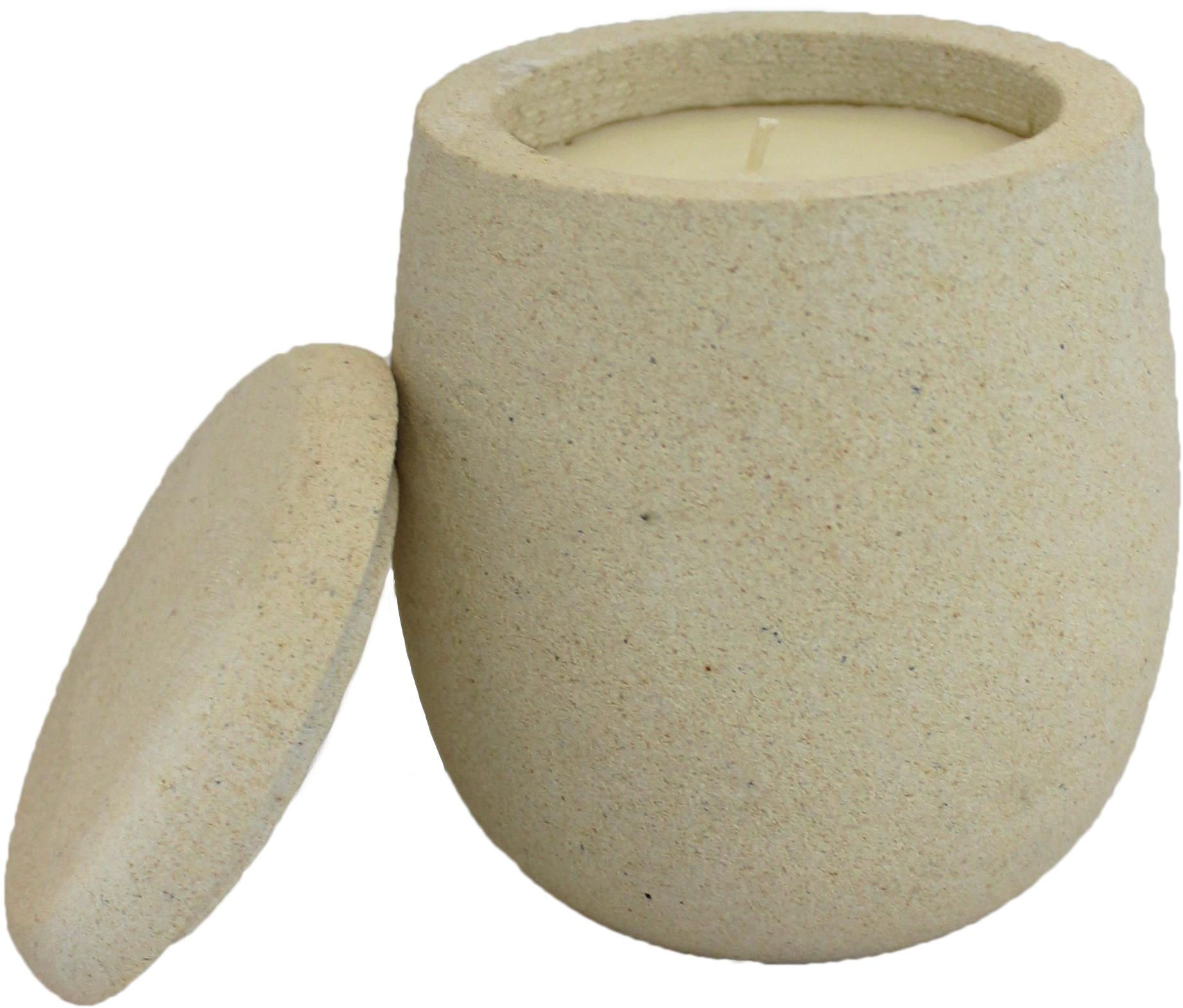 Crane White Sandstone Candle
