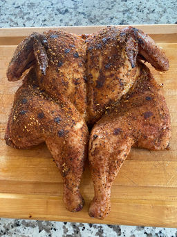 Grilled Spatchcock Chicken