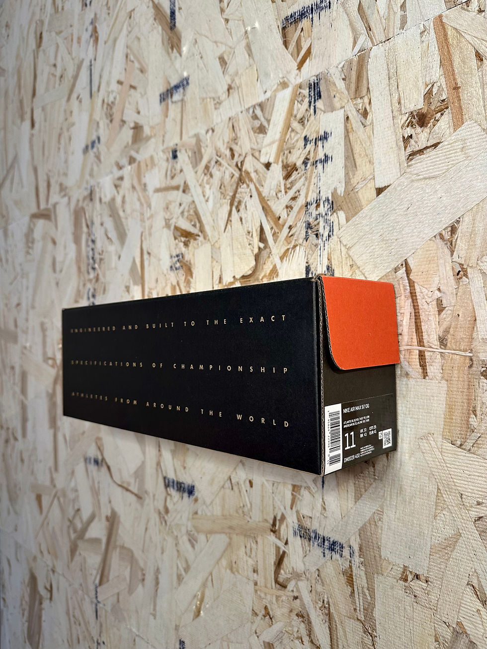 Thumbnail: Floating Shoebox Shelf #3