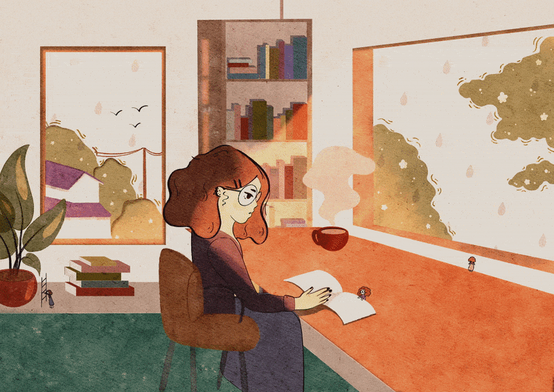 Reading by the Window