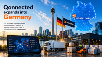 Qonnected Expands into Germany: Next Step in European Construction Logistics