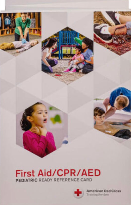 Red Cross Pediatric First Aid/CPR/AED Ready Reference