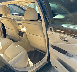 Inside of Lexus