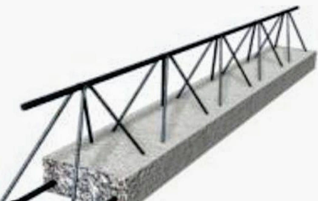 Vigueta alma abierta Peralte  20 de 4.40m