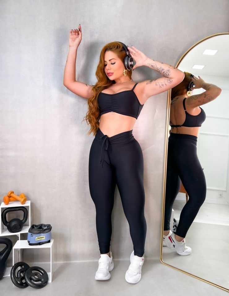 CONJUNTO SHAPE LUXE BLACK