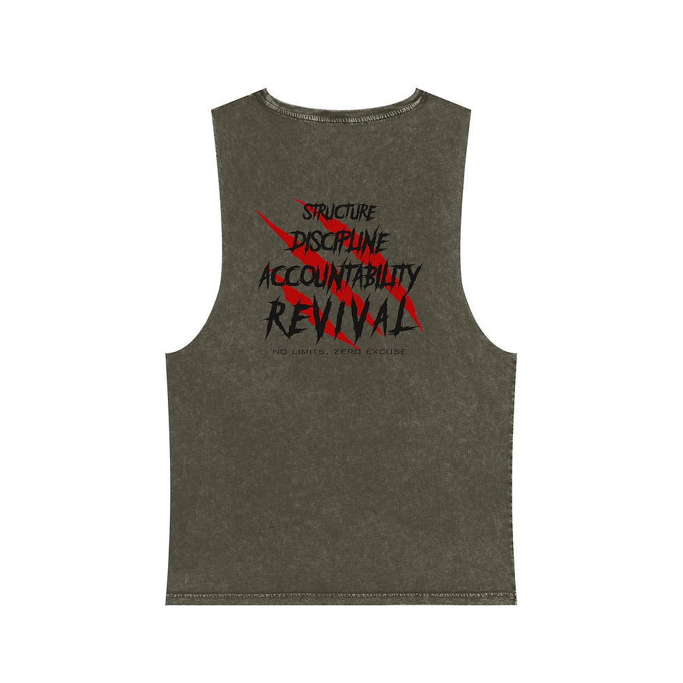 Thumbnail: Unisex Stonewash Tank Top