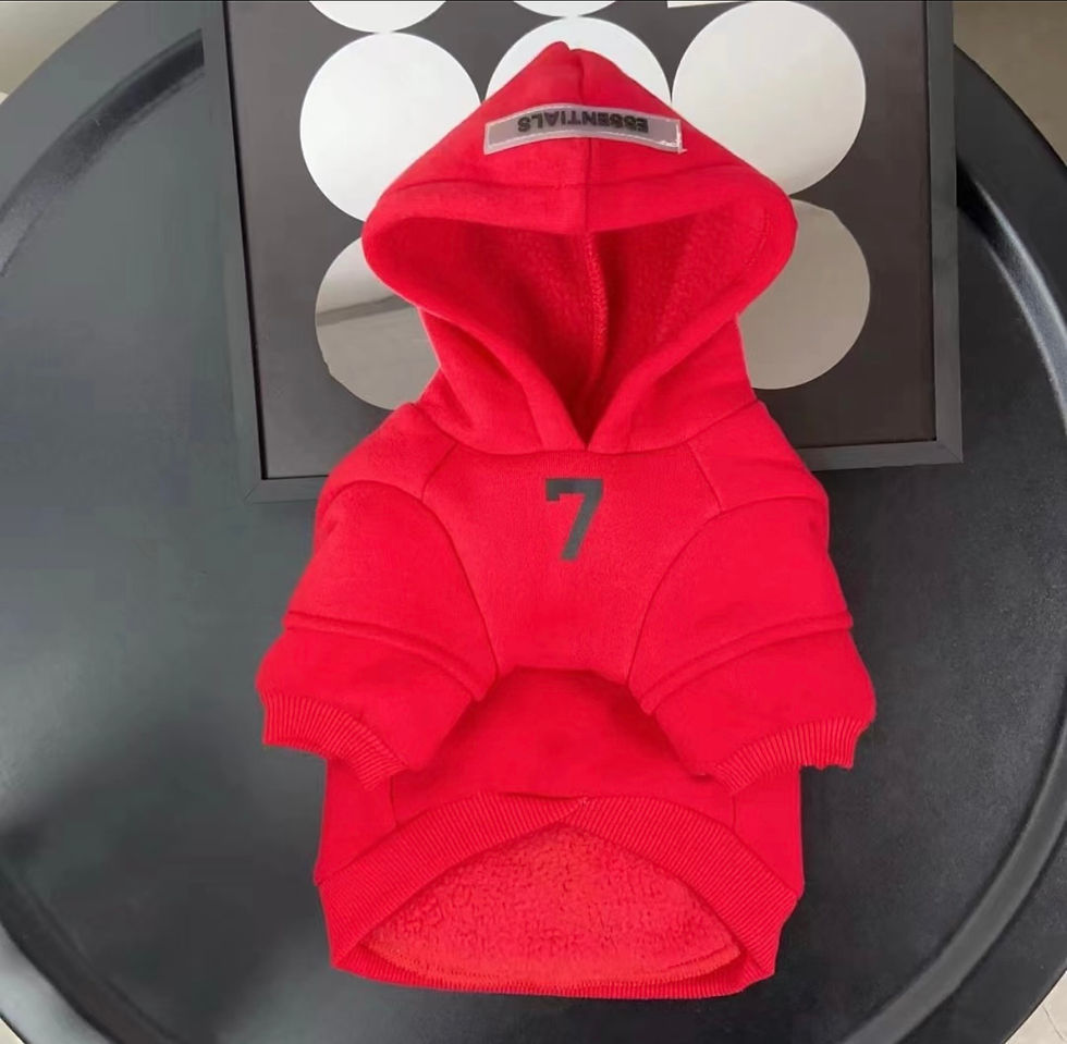 Thumbnail: Pawssentials Velour Lined Hoodie