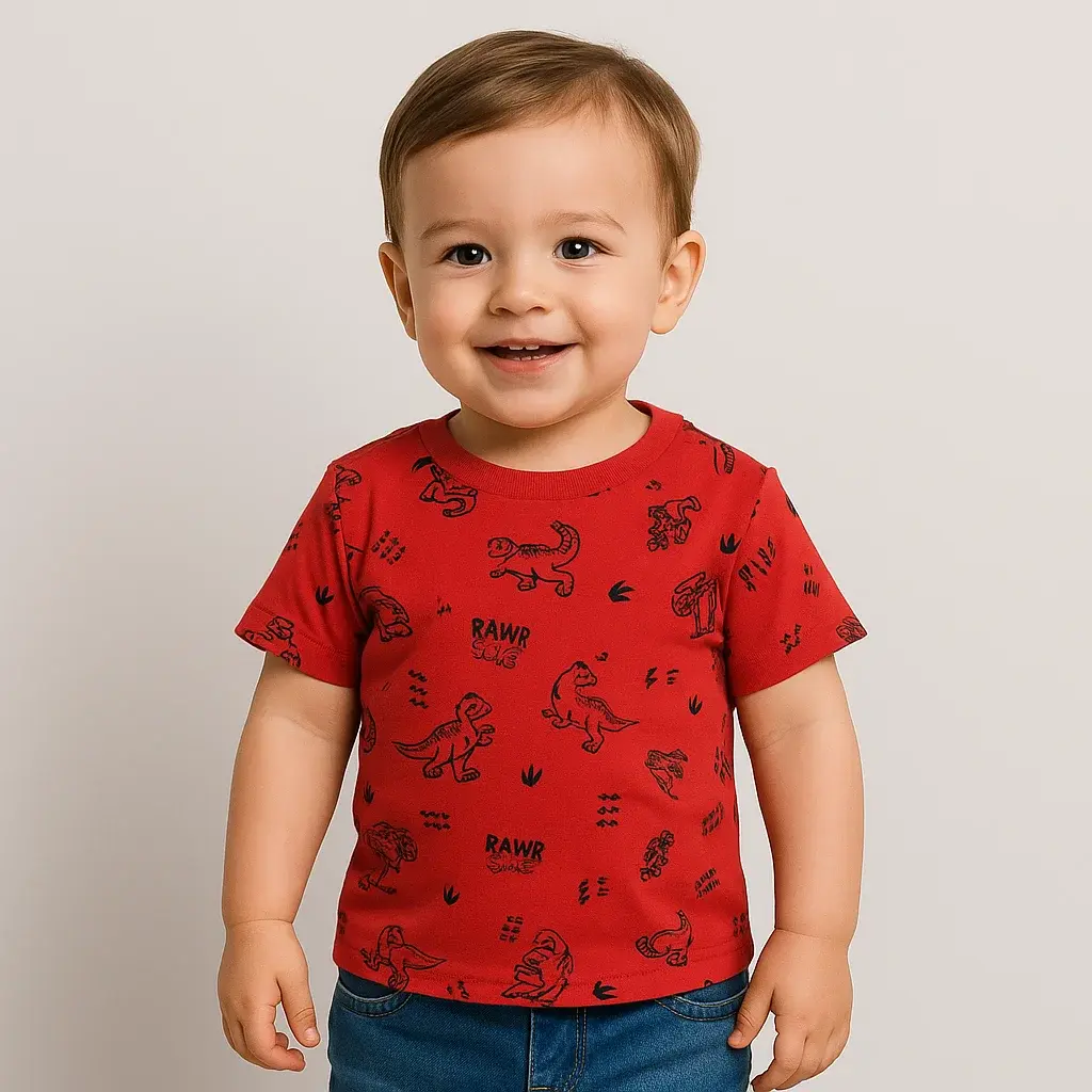 SUPER COOL  BOYS PRINTED T SHIRT 