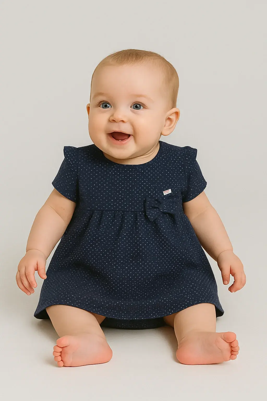 Designer AOP Girls infant  Frock