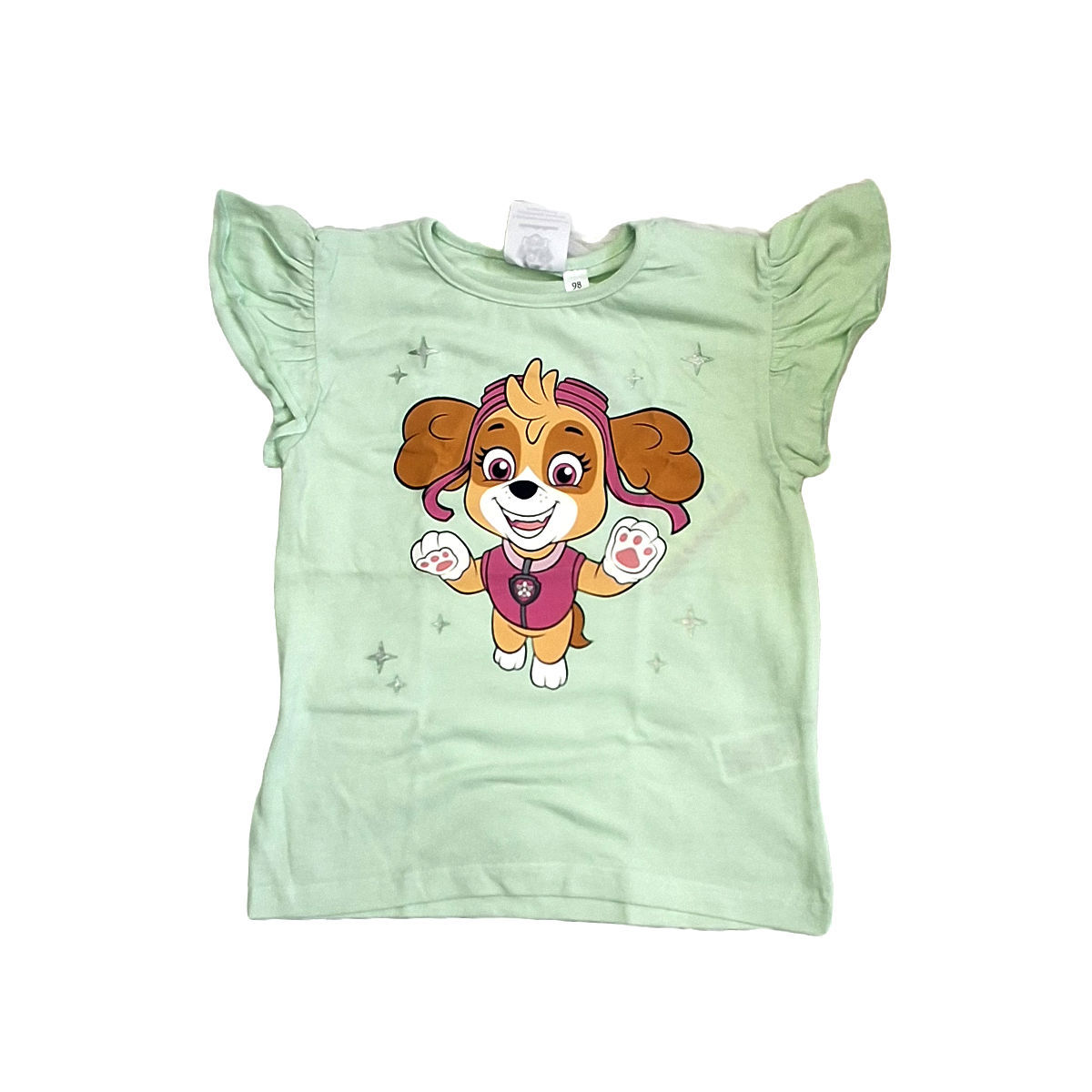 Dog DTF printed girls Tshirt