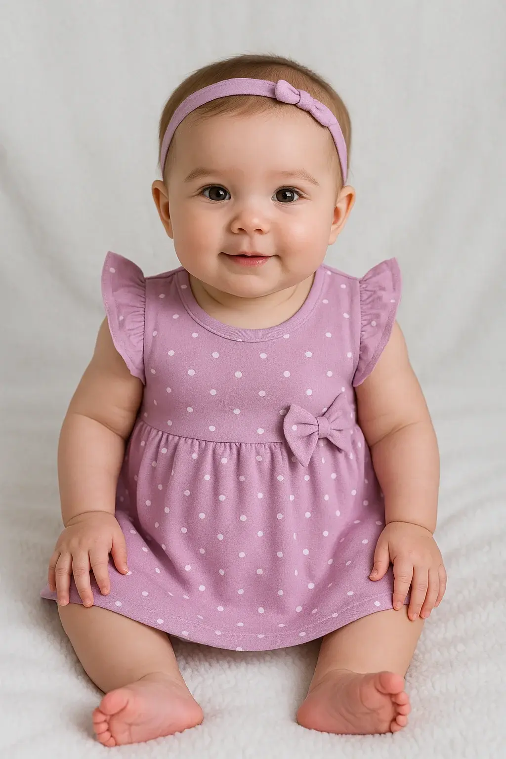  Designer AOP Girls infant Frock