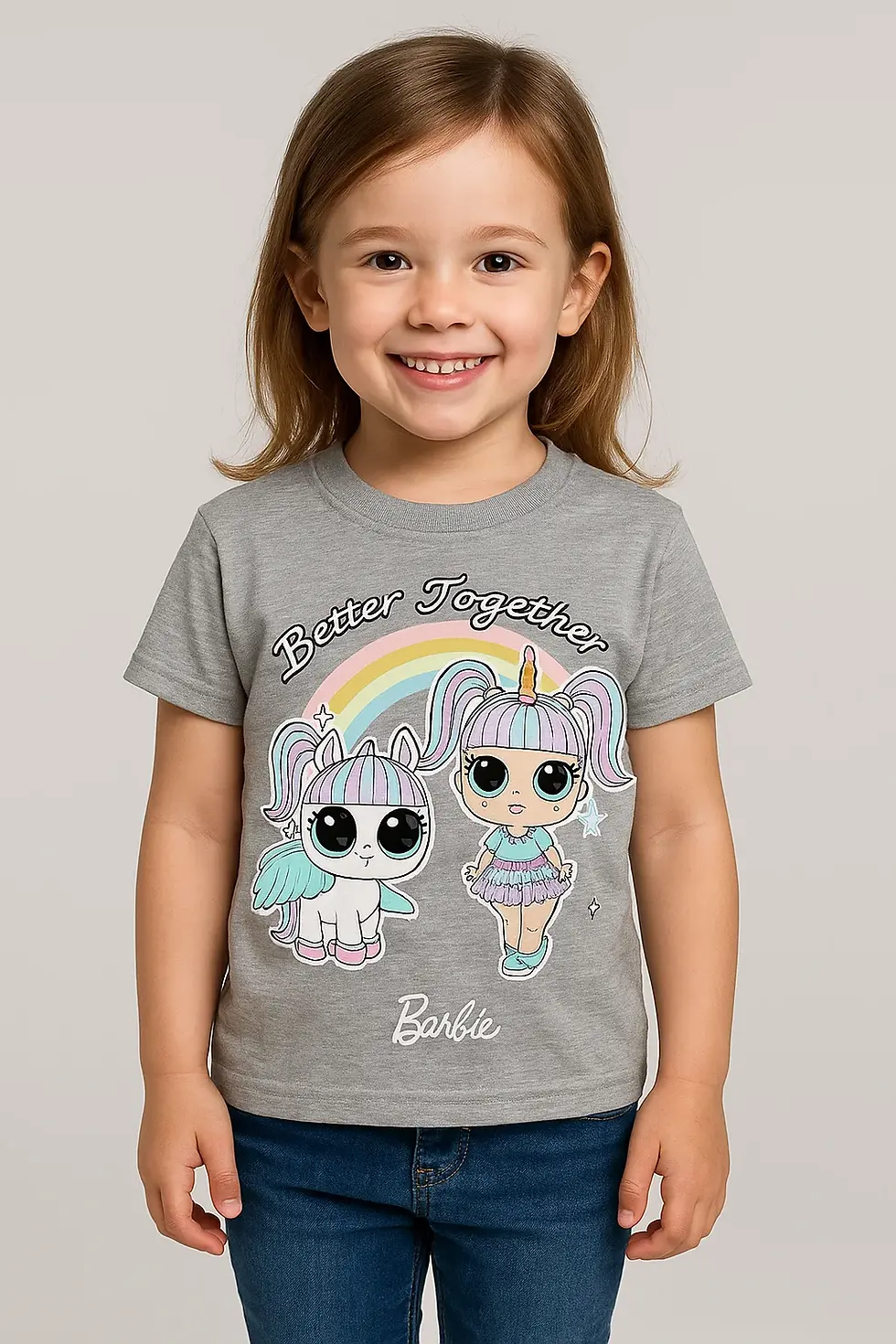 BETTER TOGETHER GIRLS  PRINTED  SHIRT 