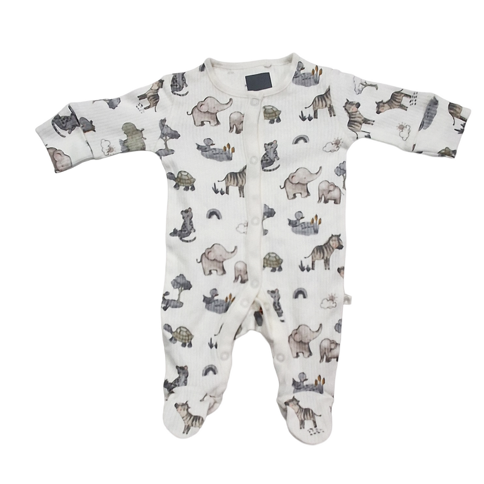 Comfy Cute Baby Jumpsuit snap button