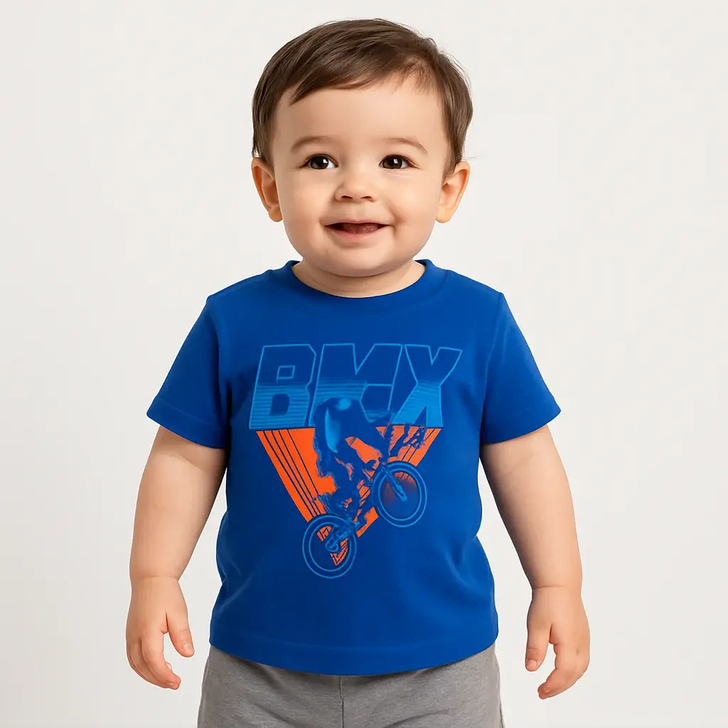 BMX  BOY'S PRINTED T SHIRT 