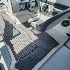 Custom boat seats and carpet