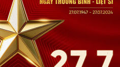 KỶ NIỆM 77 NĂM NGÀY THƯƠNG BINH LIỆT SĨ (27/7/1947 - 27/7/2024)