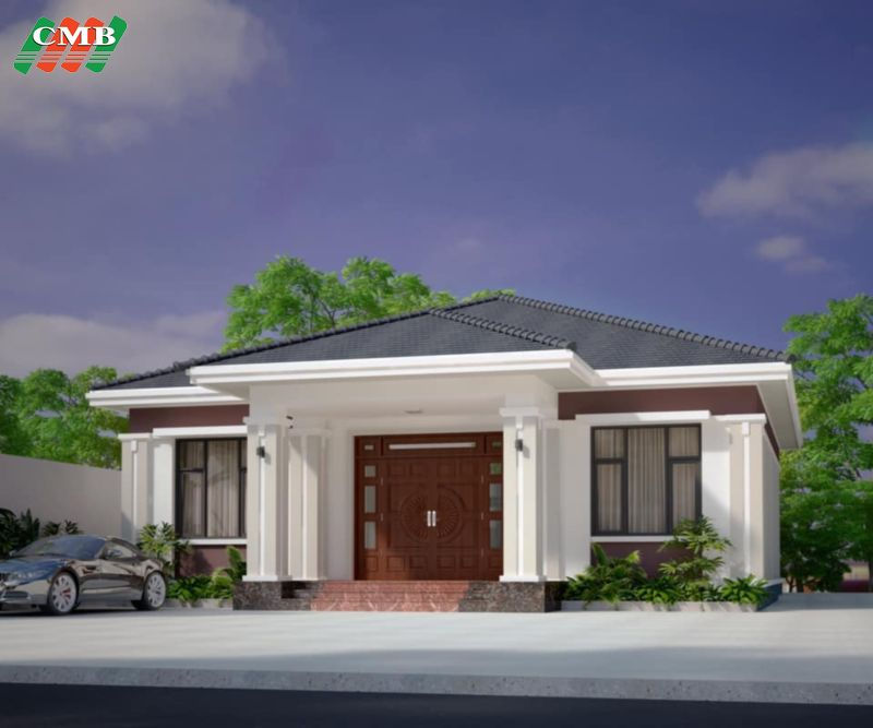 Xây nhà cấp 4 đẹp chi phí dưới 700 triệu