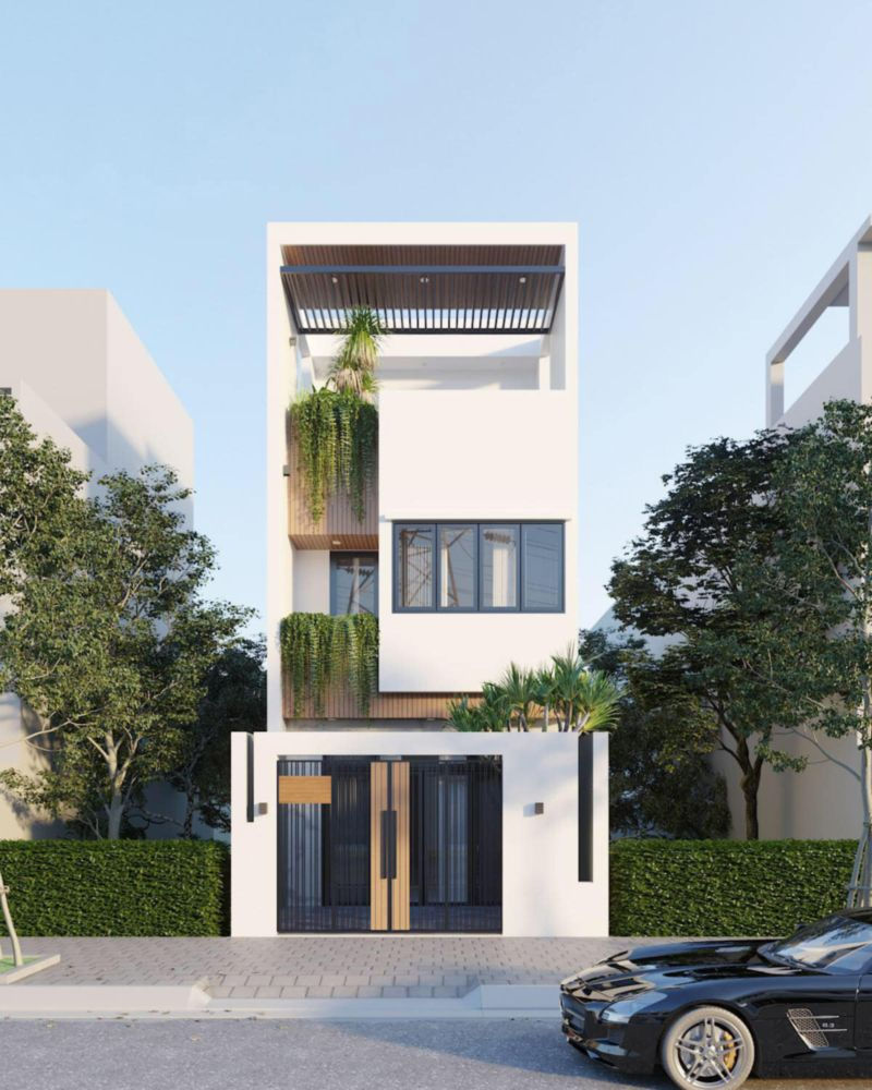 Hình 4: Mẫu nhà 3 tầng đẹp