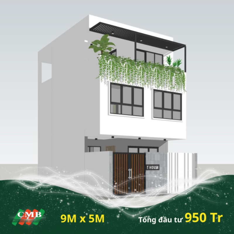 Hình 5: Mẫu nhà 3 tầng đẹp