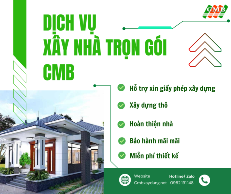 Hình 4: Xây nhà trọn gói CMB