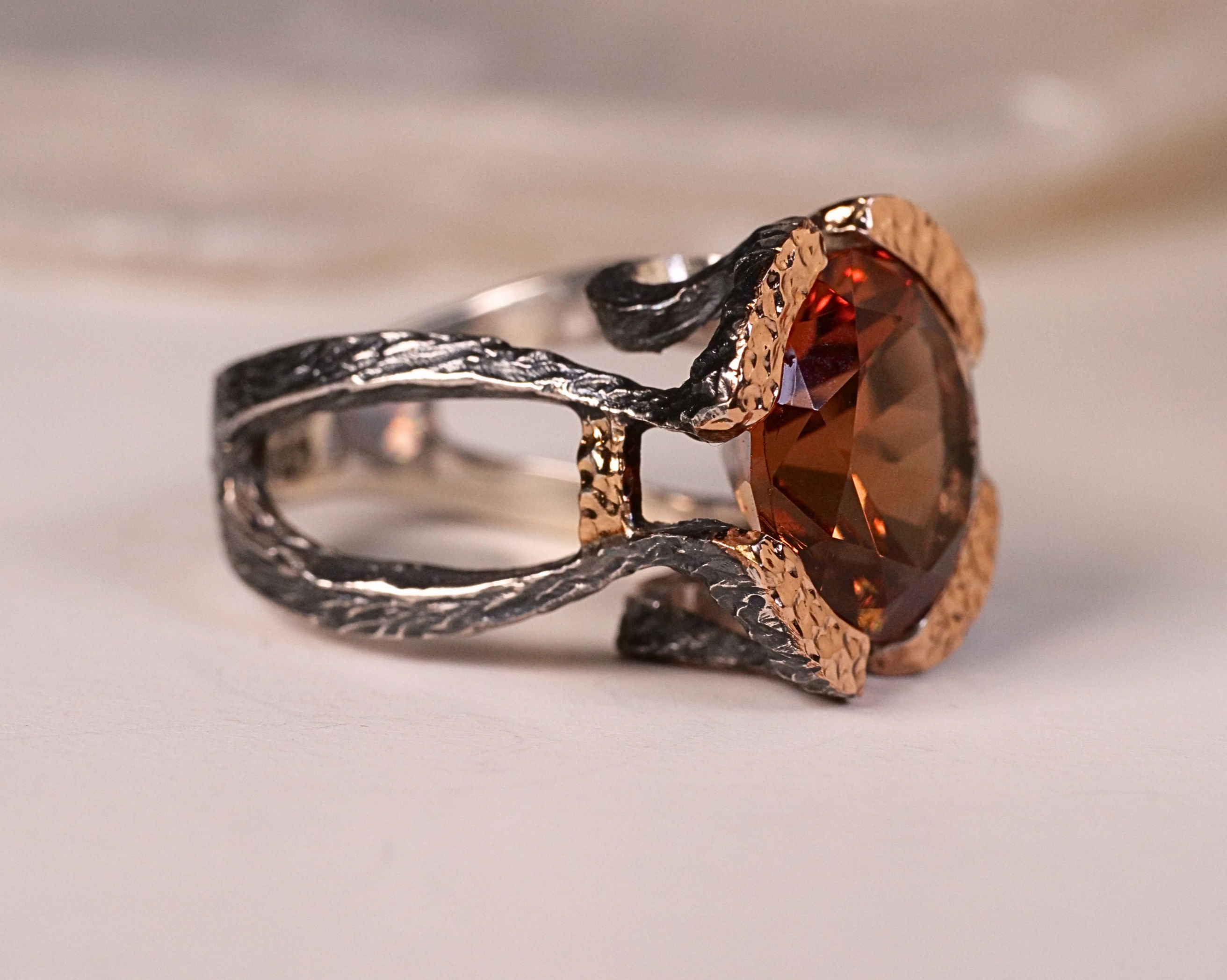 Aurelia Zultanite Ring – Bora Collection