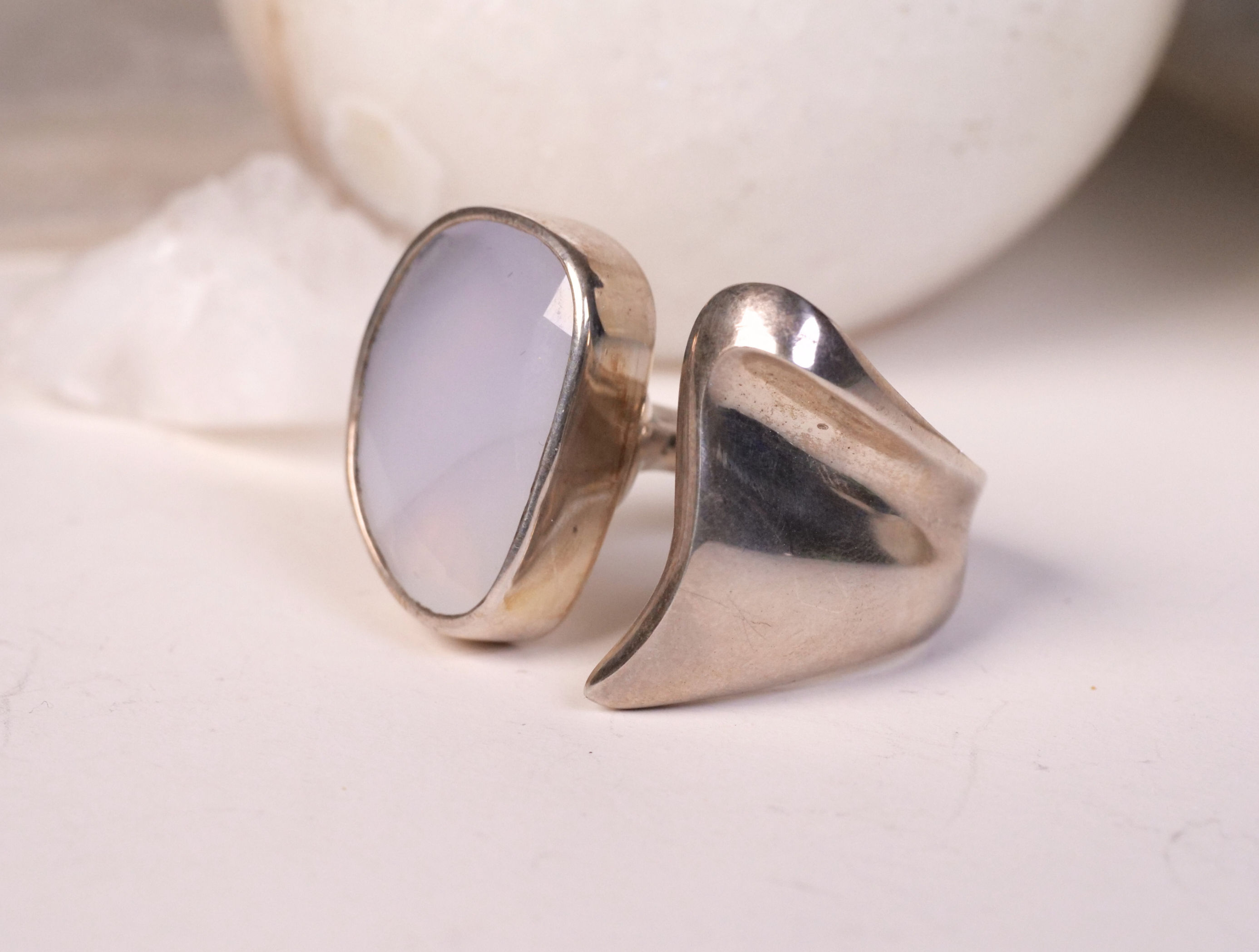 Maris Chalcedony Ring – BORA Collection