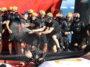 Team New Zealand wins the 2021 America's Cup