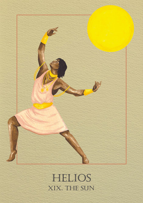 Helios - Tarot Card