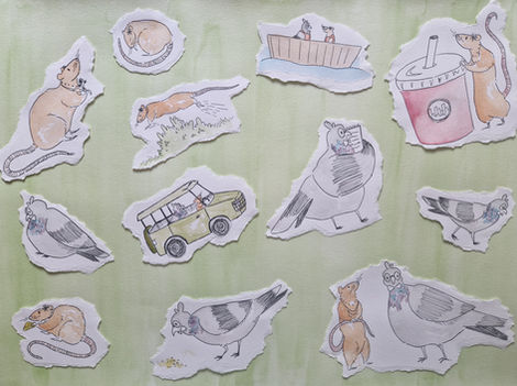 Children's book - End pages
