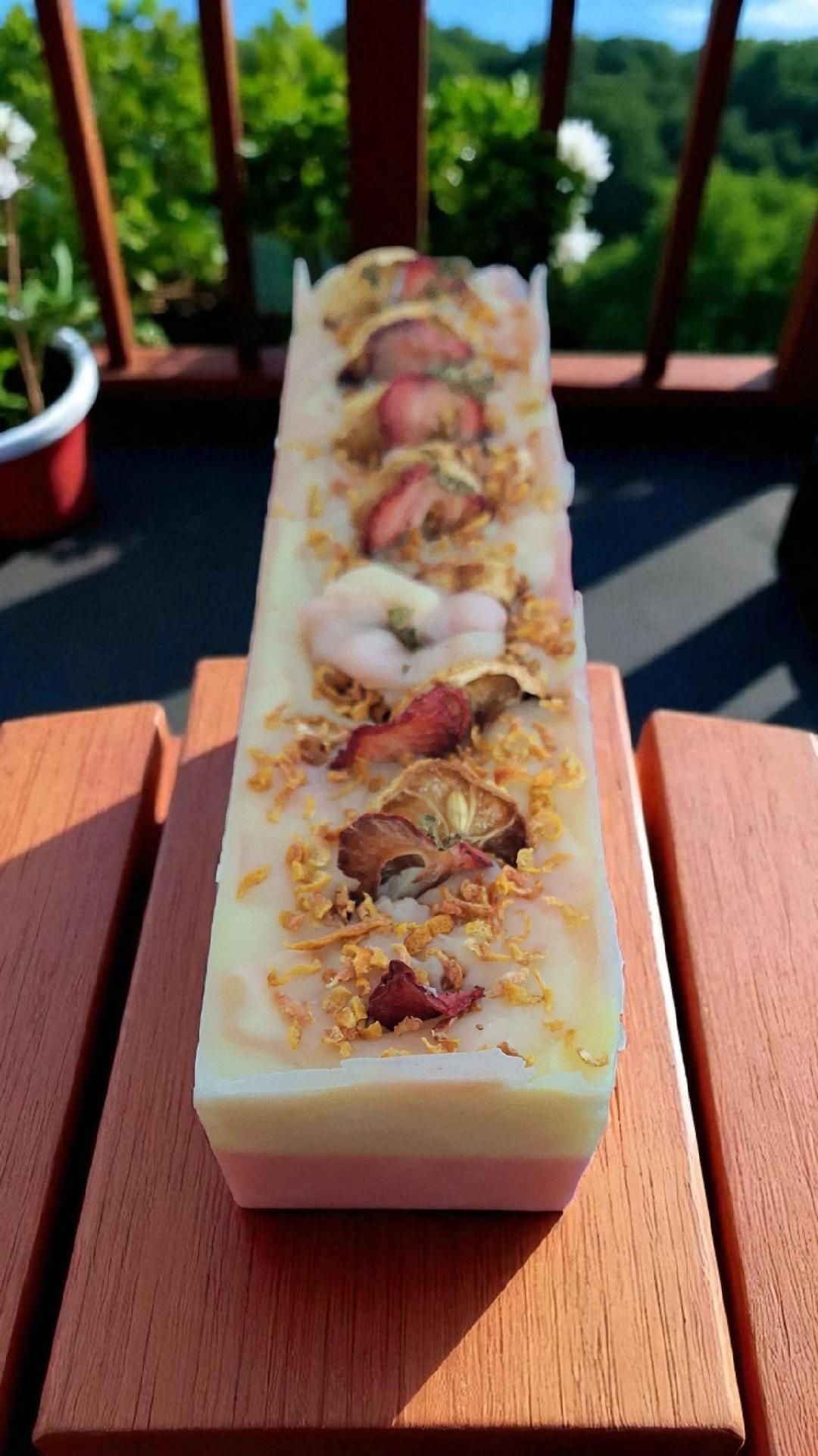 Strawberry Lemonade Goat Milk Soap