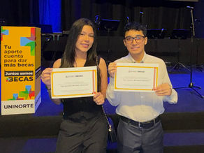 ¡Entregamos dos nuevas becas de excelencia académica!