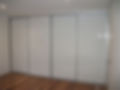 ULTRA-WHITE GLASS WARDROBE