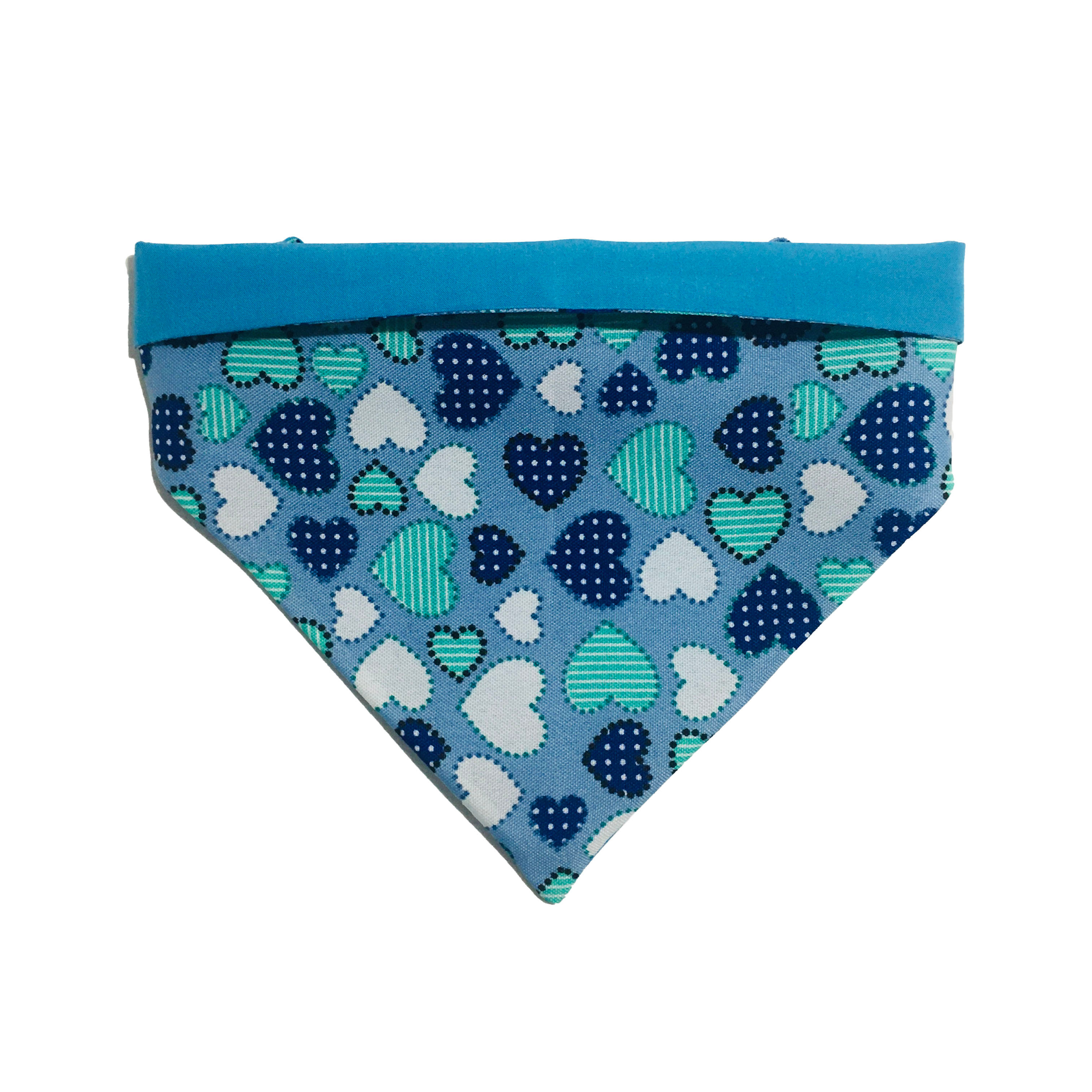 Bandana San Valentín: Tonos Azules del Amor