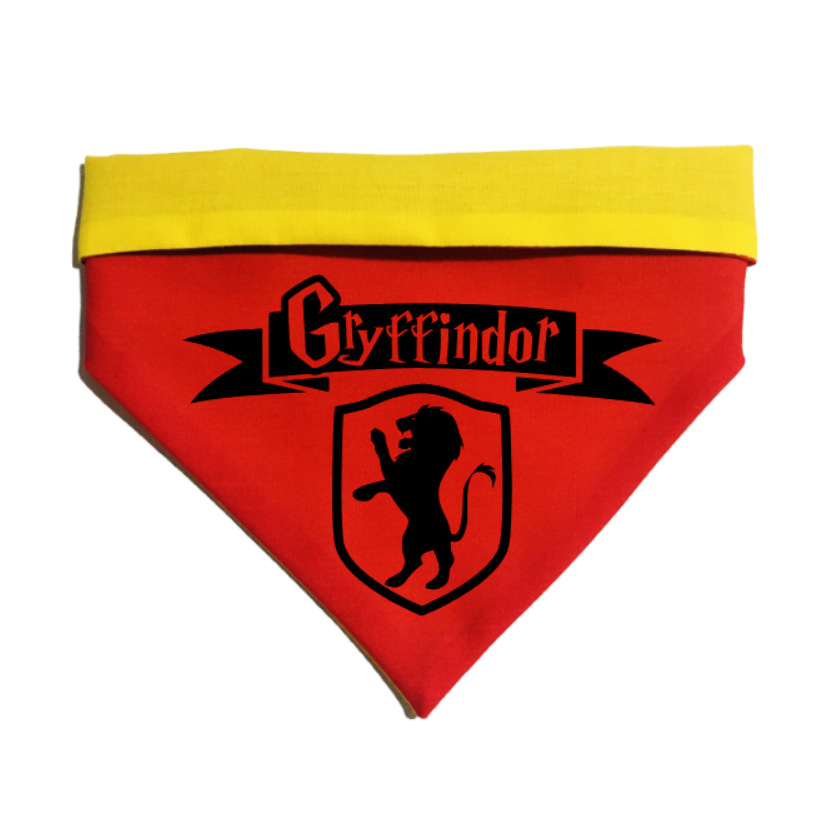 🦁 Gryffindor Bandana – For the Brave Hearts