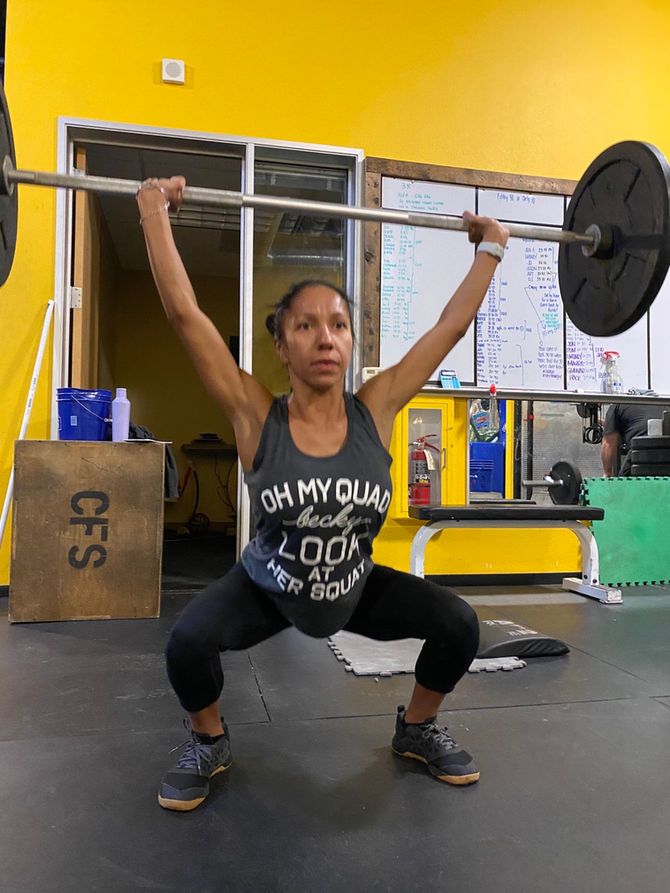 Oh my QUAD... we are testing 2RM Front Squats