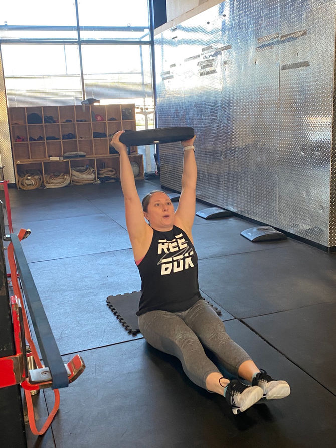Consistency is key. Sarah holds it down for 0700
